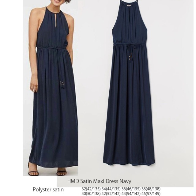 h&m long maxi dress