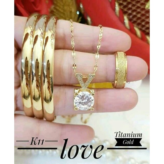 PERHIASAN TITANIUM 1 SET
