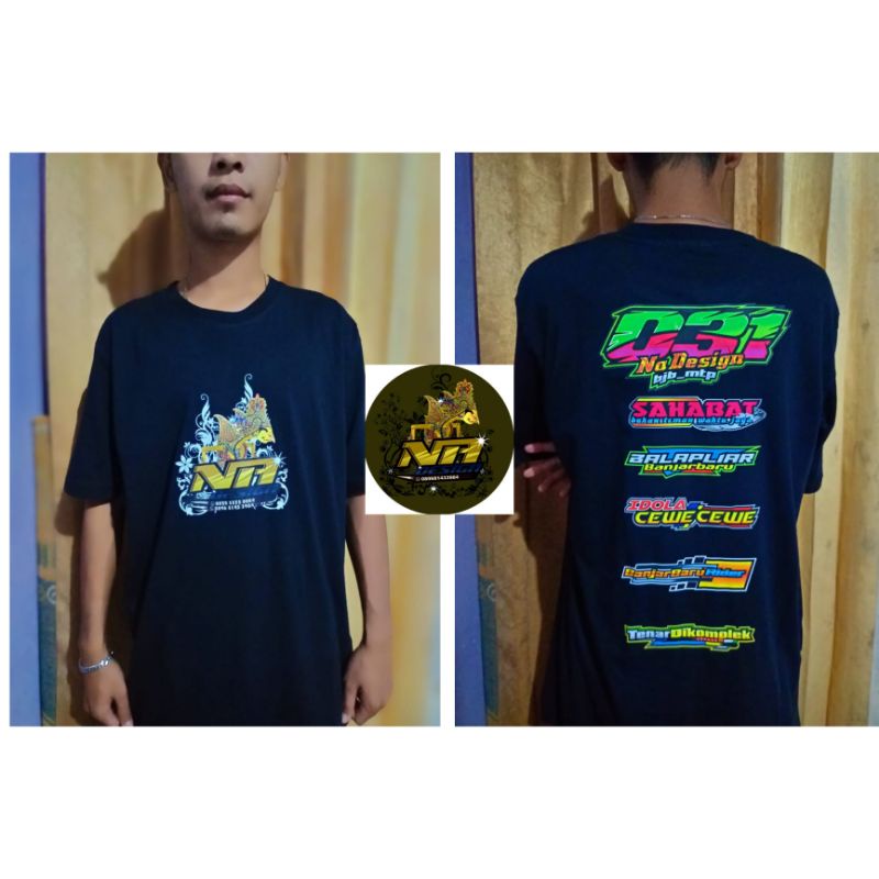 kaos custom / t-shirt custom / kaos nomor balap