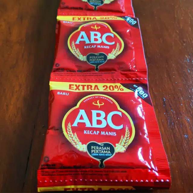 

ABC Kecap Manis 15ml/18ml isi 10 sachet (RENCENG)