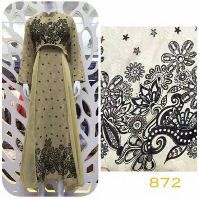 SALE Gamis pesta jemia jm tanah abang