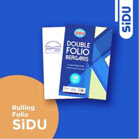 

(200 Pcs) Kertas Double Folio Bergaris isi 200 Lembar Sinar Dunia SIDU - 1 PACK