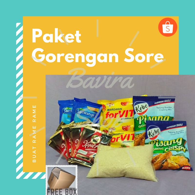 

Paket Gorengan Seru Rame-rame