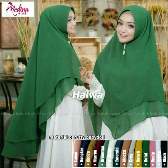 Halwa hijab by MADINA