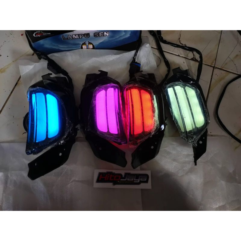Sen Nmax new  2020 - 2022 lampu sein depan new Nmax 2020 - 2022 new nmax akai racing original wuming