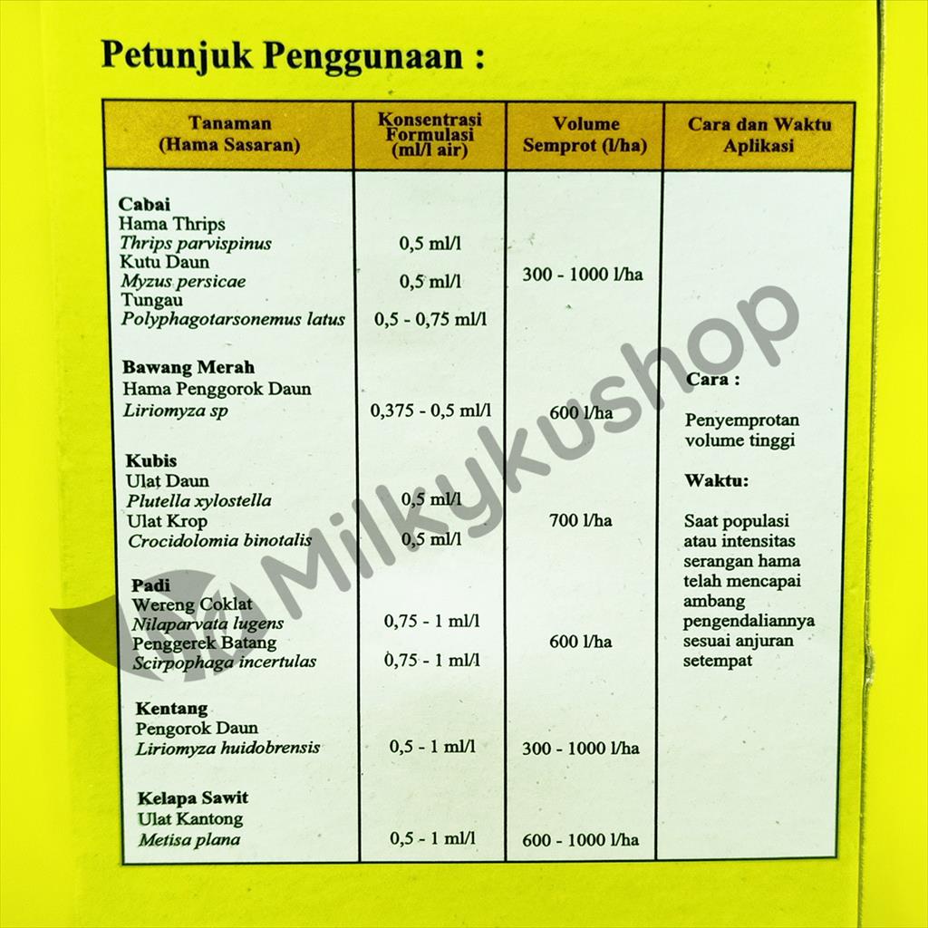 DEMOLISH 18 EC 200 ML INSEKTISIDA ABAMEKTIN