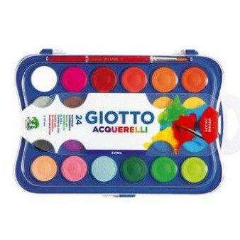 

cat air Giotto Acquerelli watercolor 24 warna
