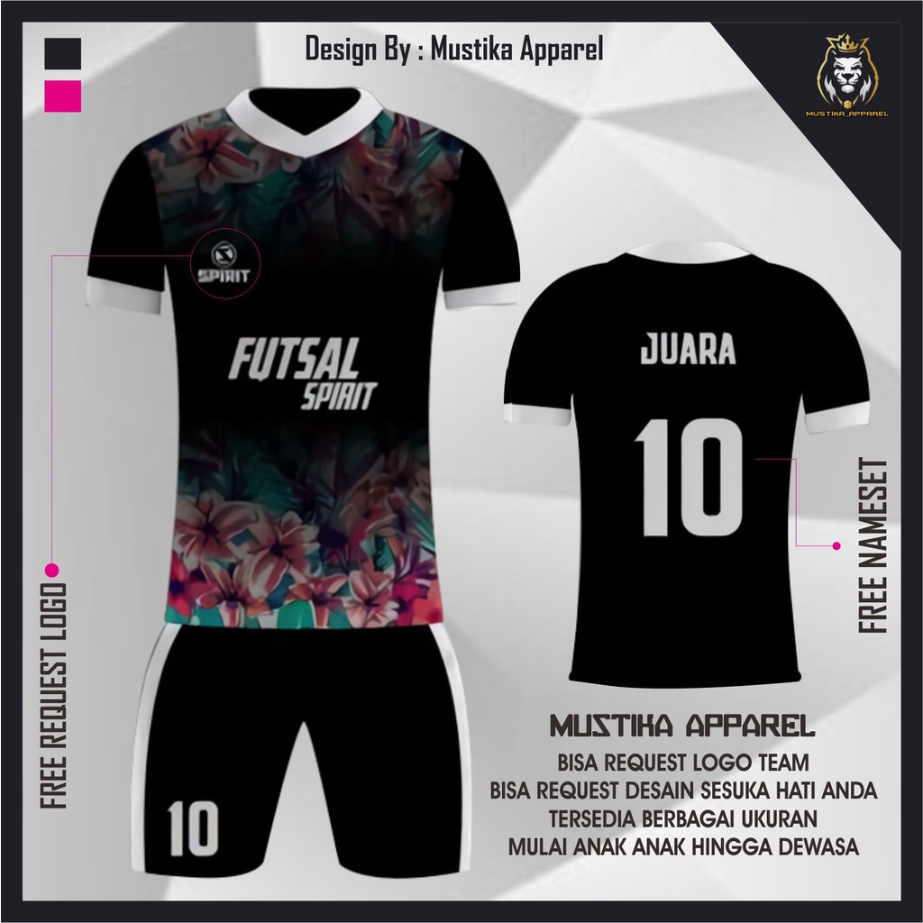 KAOS JERSEY FUTSAL TERBARU / JERSEY TEAM FUTSAL TEAM FULL PRINTING