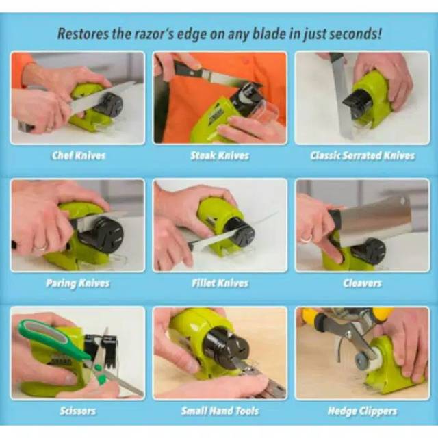 Pengasah pisau elektrik