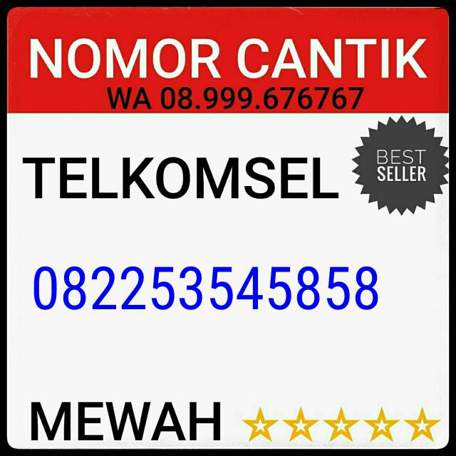 Telkomsel Simpati Nomor Cantik 0822 9957 9957 - Wiring 