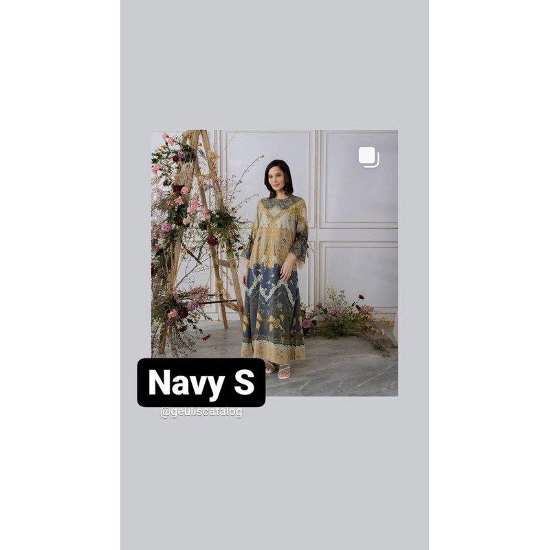 MAHARANI DRESS NAVY BY GEULIS.Id