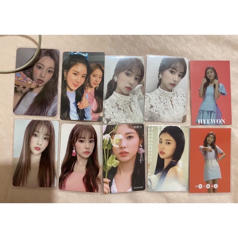 bundle hyewon roti hyeti izone photocard pc