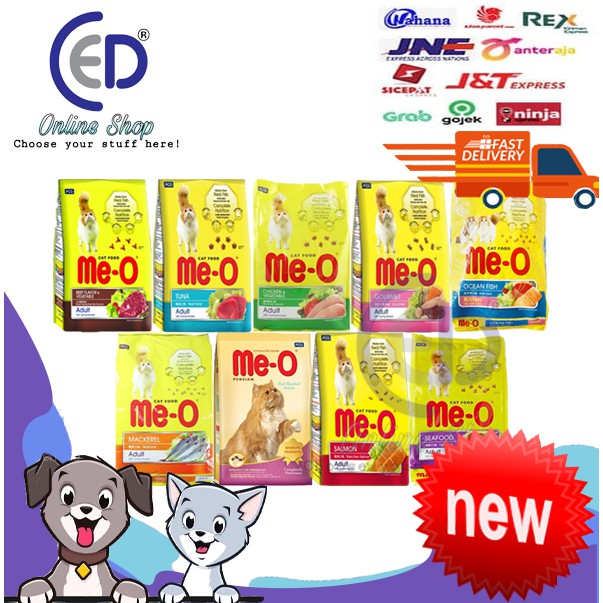 Makanan kucing meo fresh pack 1.1kg &amp; 1.2kg all varian