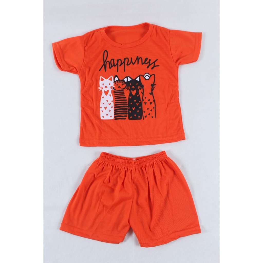 BEFAST - ZTL Setelan Anak MIRUKA / Setelan anak Pines unisex / Atasan Lengan Pendek +Celana Pendek / Setelan Anak-Anak / Fashion Kekinian Anak / Set Motif Gambar / Terbaru 2022