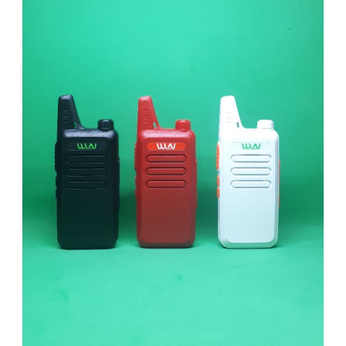 Walkie Talkie HT WLN KD C-1 Hitam Merah Putih