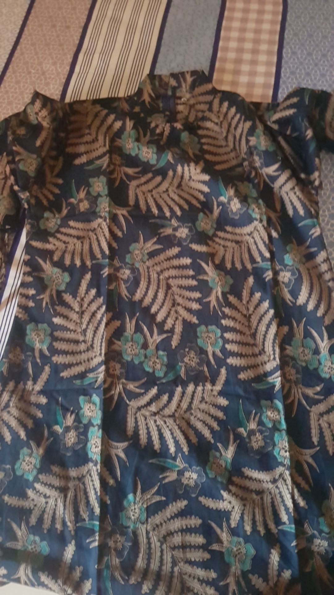 Maura Couple - Sania Ruffle Batik Couple Ori Ndoro Jowi Garansi Termurah Shopee - Batik Modern Solo