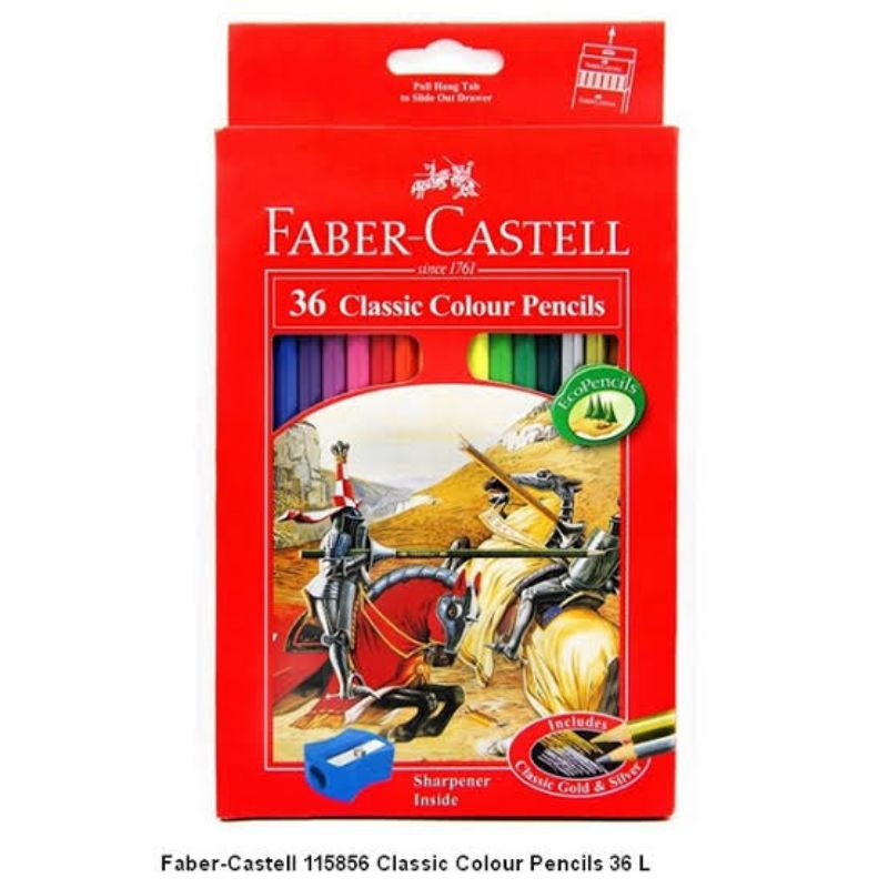 

Faber Castell 115856 Classic Colours Pencils 36L - Pensil Warna