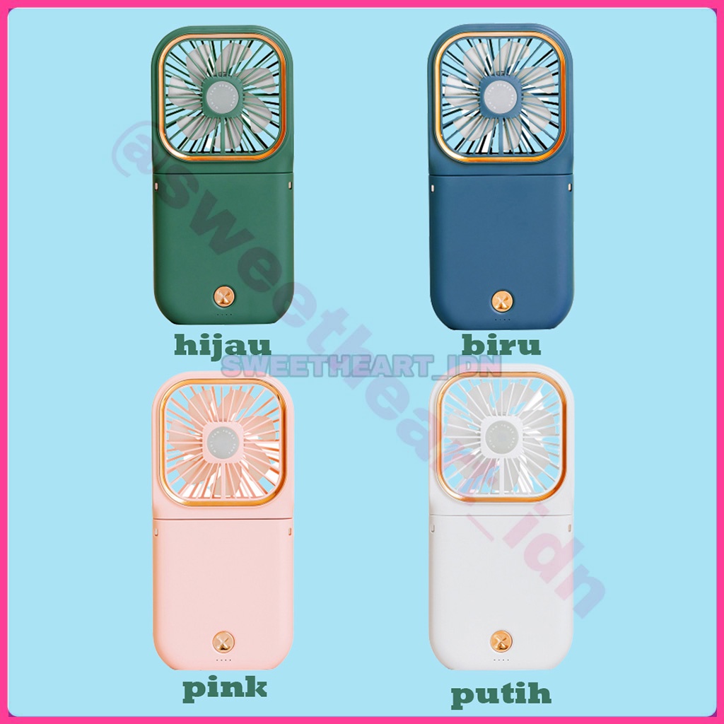 kipas mini portable kipas angin tangan portable lipat mini usb kipas mini kalung leher