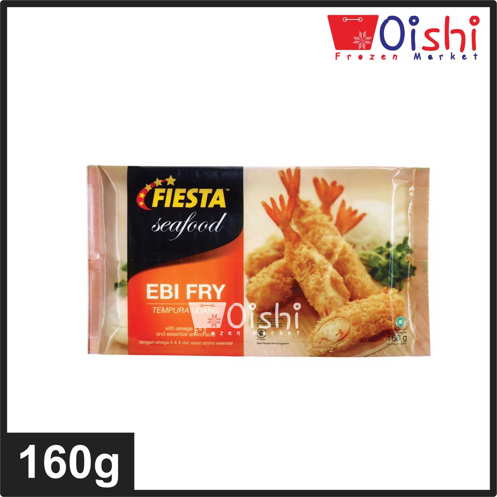 Jual Fiesta Seafood Ebi Fry Tempura Udang 160g Shopee Indonesia