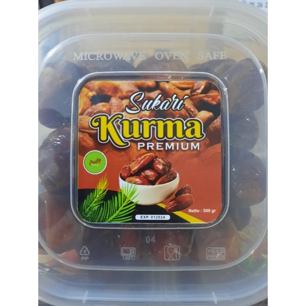 

KURMA SUKARI KURMA MADINAH KURNA NABI 500GRM