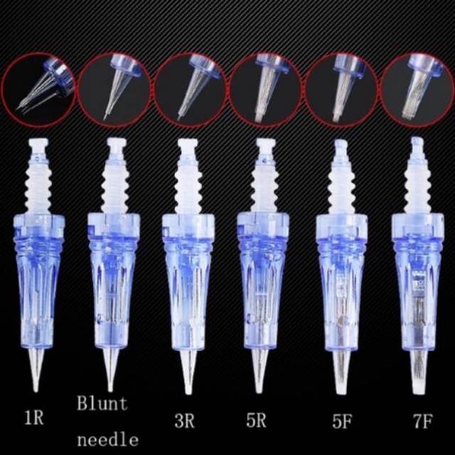 Jarum 3 pin 1 pin 1 r 3 r buat sulam alis dan bibir mesin mym dan semua jenis dr.pen