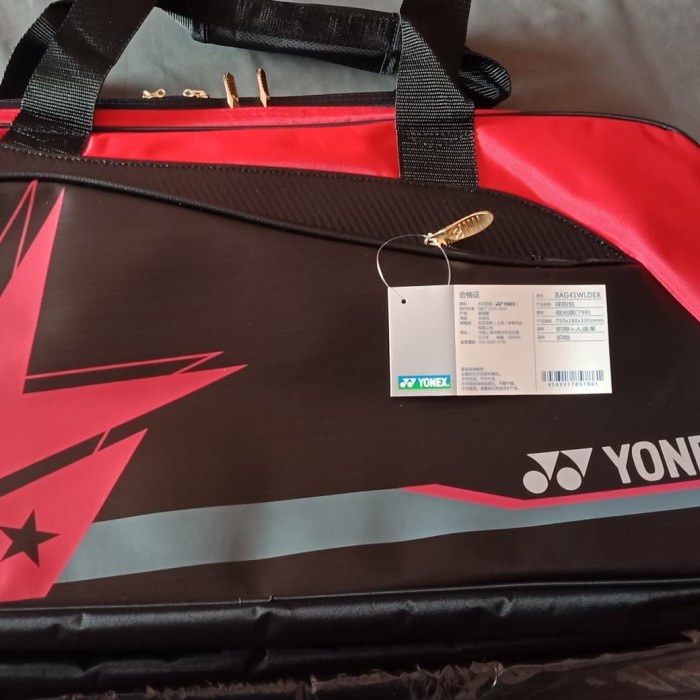 Gym-Tas- Original Yonex Bag/Tas Yonex 41 Wld Ex Lin Dan Model.Ex Code.Not Sp. -Tas-Gym.