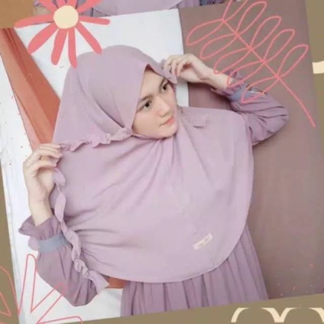 JILBAB HIJAB BERGO MARYAM REBORN/TALI KRIWIL