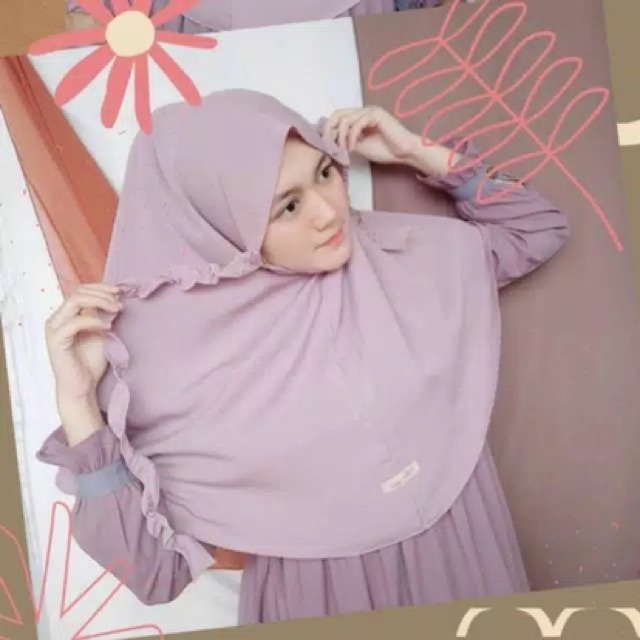 JILBAB HIJAB BERGO MARYAM REBORN/TALI KRIWIL