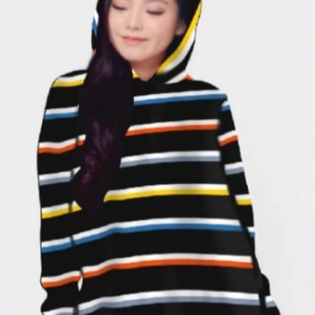 SWEATER LONG SALUR RAINBOW