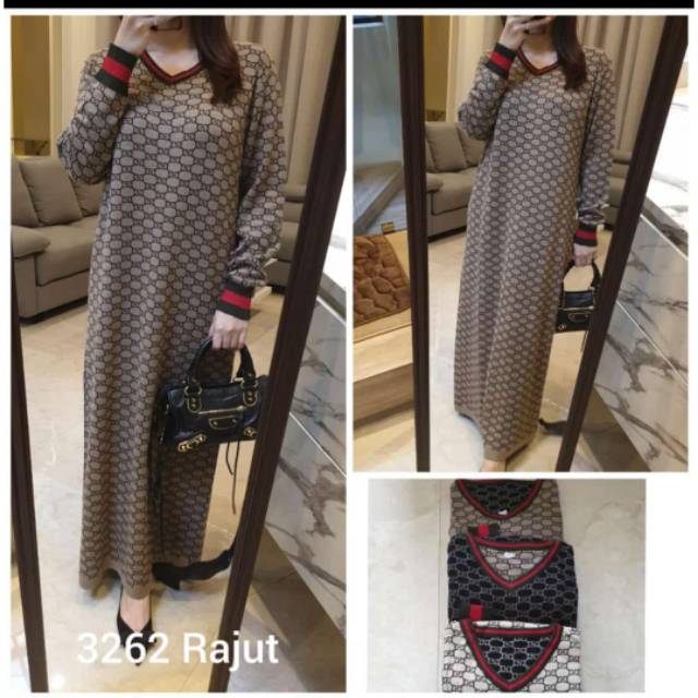 GAMIS RAJUT IMPORT BAJU MUSLIM GAMIS MUSLIM