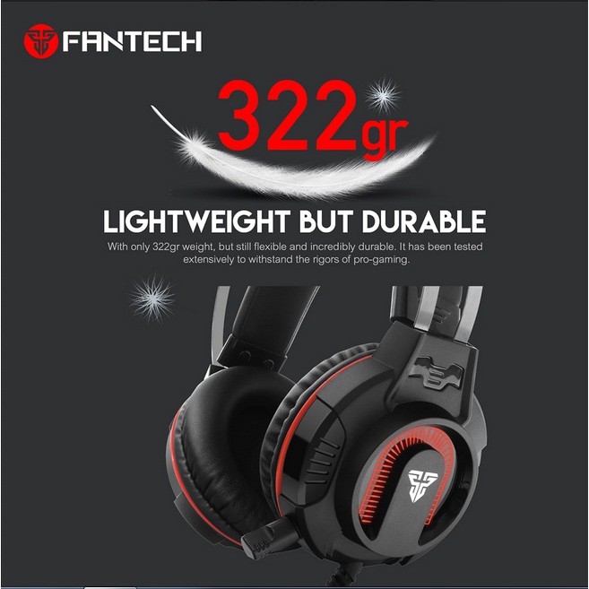 earphone headset head set game gaming fantech Fan tech HG17 HG-17 HG 17 Visage ll 2 Murah