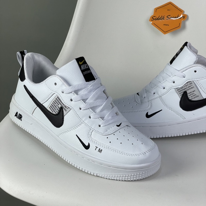 Sepatu NK Air Force One Low Utility White Size 36-44 Import Quality Made In Vietnam-8