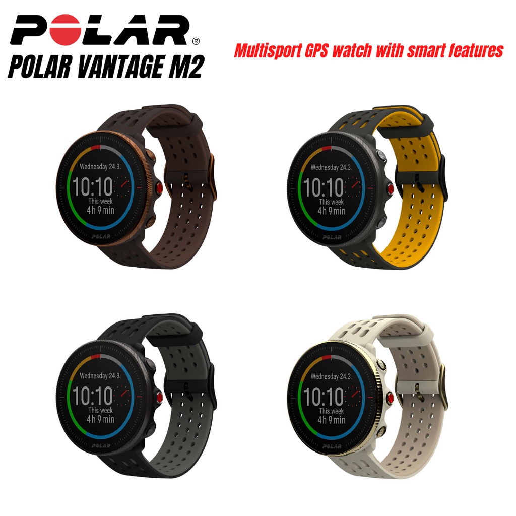 Polar VANTAGE M2  Running Multisport GPS Smartwatch with Heart Rate