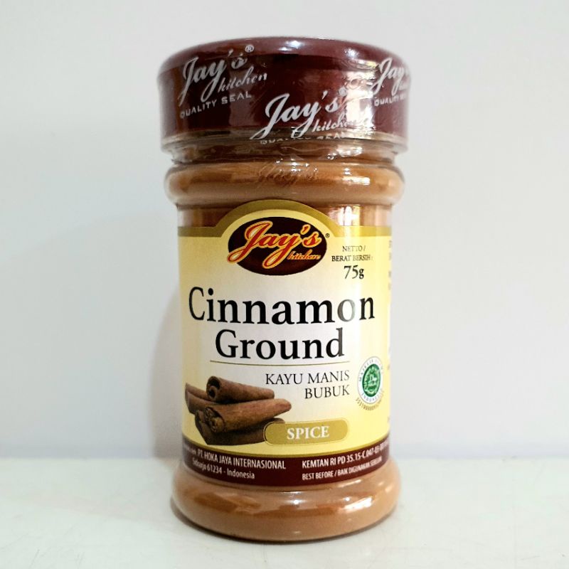 Jays Cinnamon Ground Kayu Manis Bubuk 75g