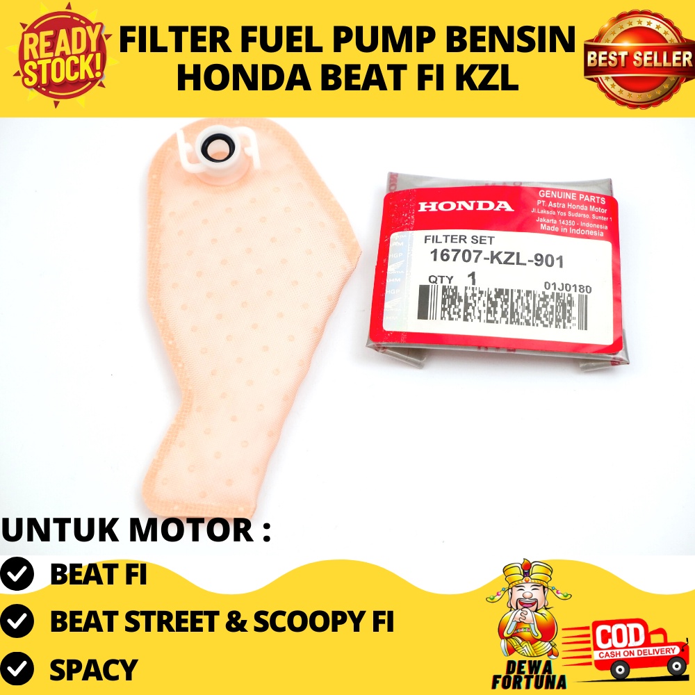 Filter Saringan Pampers Pump Fuel Bensin HONDA Beat FI / BEAT STREET / SCOOPY FI 16707-KZL-901