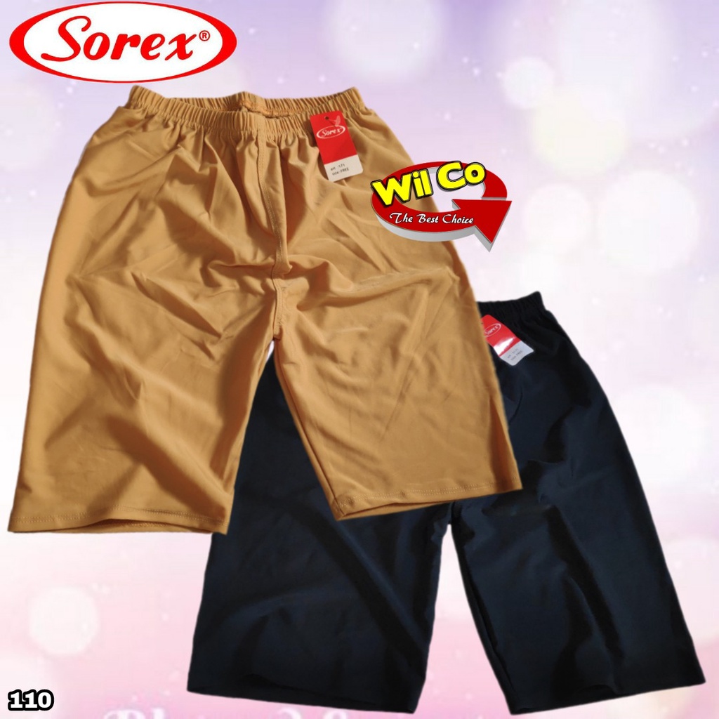 K110 - (Harga Per 1 Potong) SHORTPANTS CELANA DALAM STRETCH PENDEK WANITA SOREX FREE SIZE