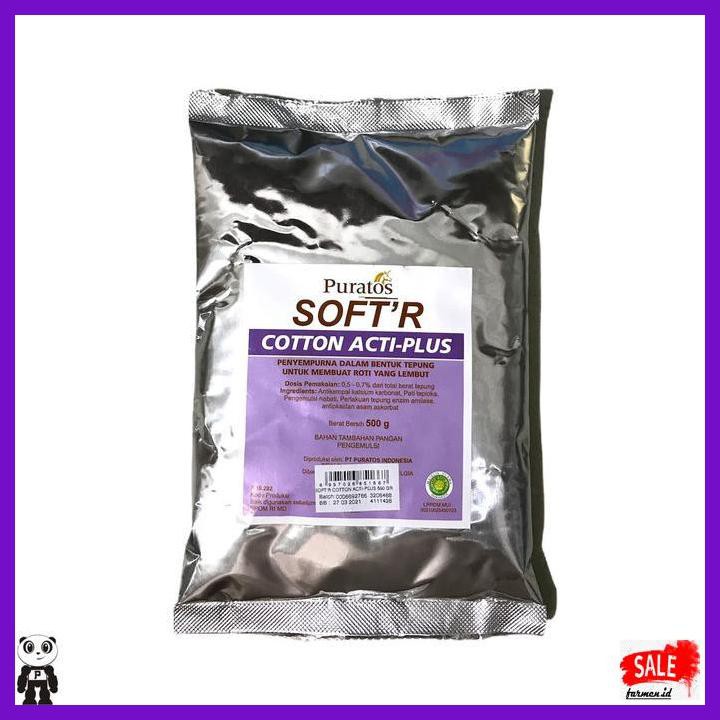 

DERPOWBAKING- PELEMBUT ROTI PURATOS SOFT'R COTTON ACTI-PLUS 500G -ASLIII.