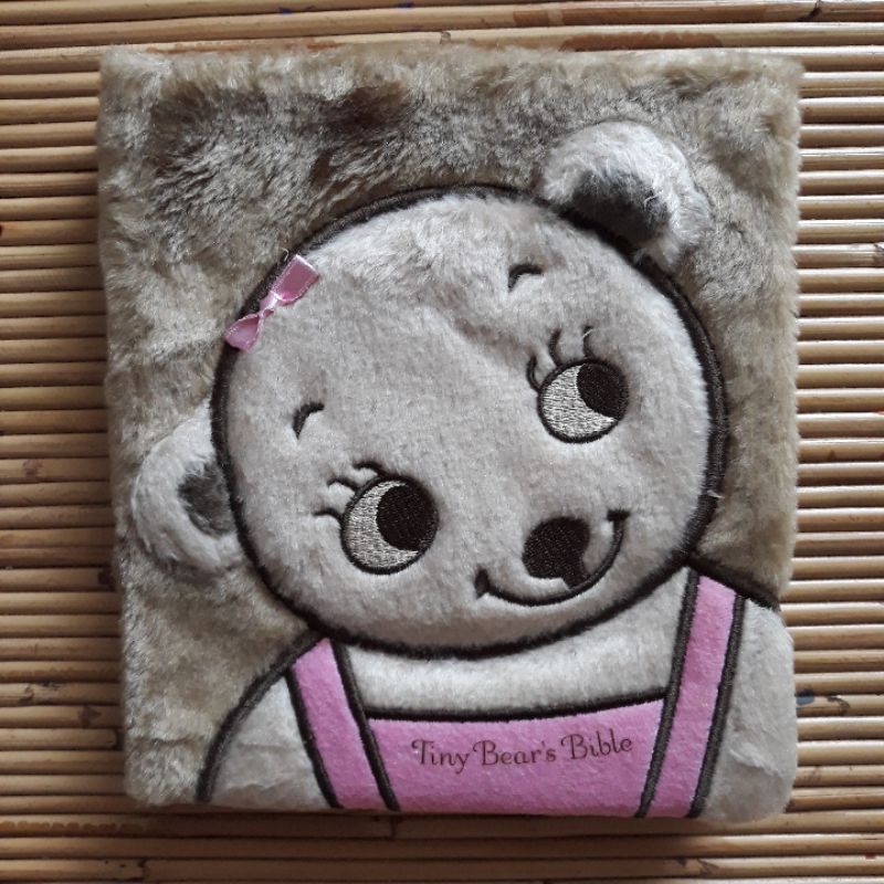 Board Book Bear's Bible new Furry Bible Stories Cerita Kisah Alkitab Kecil Anak Cuddle Board Book St