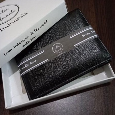 Dompet lipat pria bagan kulit sintetis lokal motif jeruk murah meriah #dompet #dompetpria #menwallet