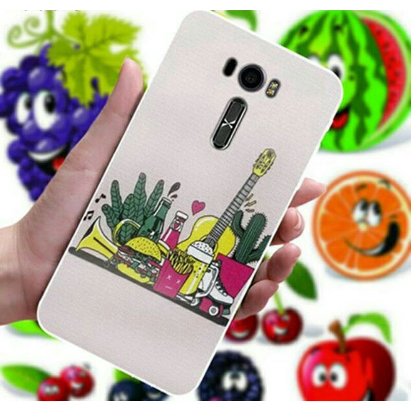 Case Asus Zenfone selfie / ZD551KL / Z00UD Layar 5,5 inch Softcase Karakter Imut Lucu