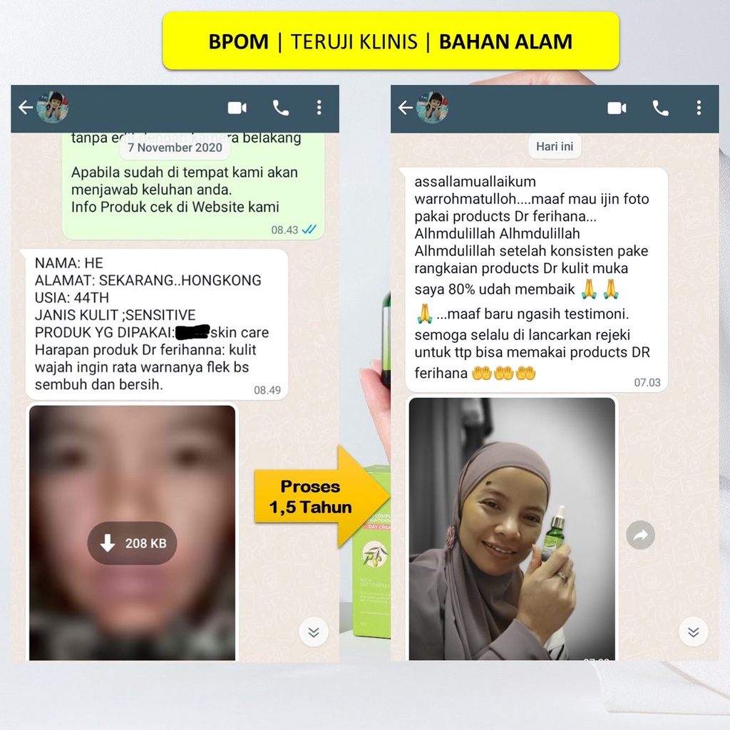 Paket Premium Translucent dr. Ferihana Cosmetics &amp; Skincare Merupakan Paket Pencerah untuk Mengatasi Kulit Kusam Keriput Kering Flek Melasma Anti Aging Alami Terbaik BPOM LPPOM HALAL MUI