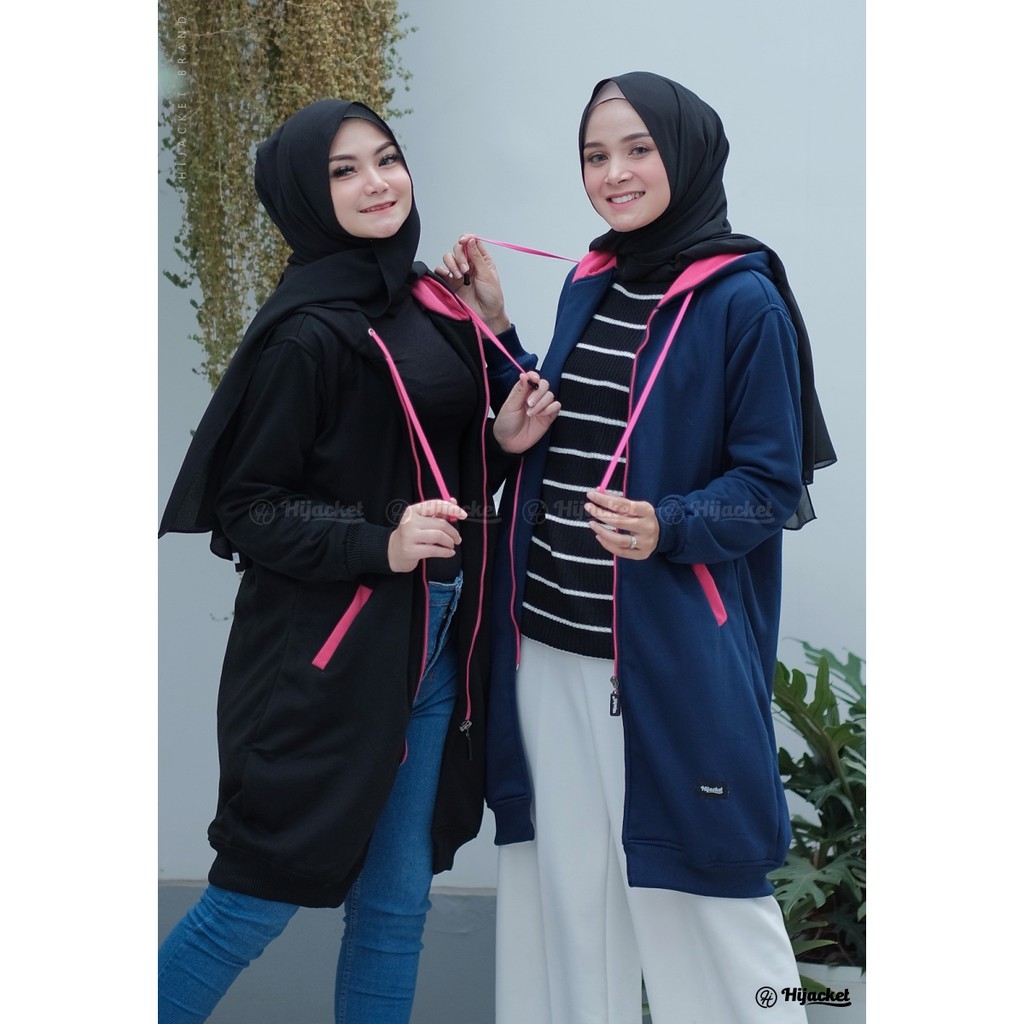 ⭐️GRATIS ONGKIR⭐️ HIJACKET BASIC Jaket Wanita Muslimah-1