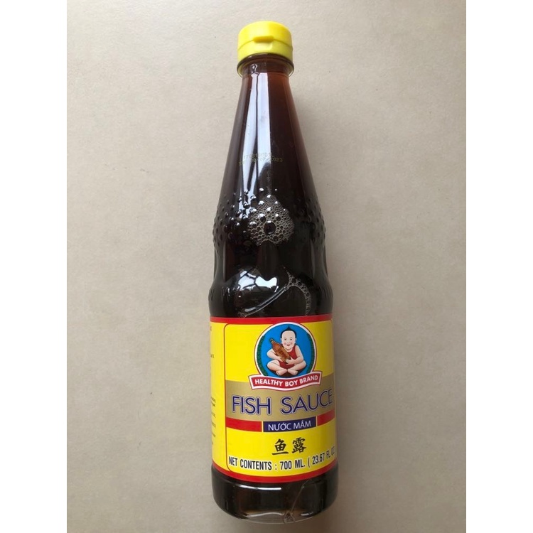 Healthy Boy Brand Fish Sauce / Kecap Ikan / Fish sauce Nuoc Mam 700ml