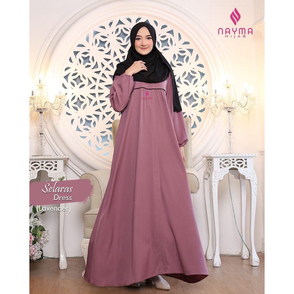 Selaras dress ke-1 by Nayma Hijab