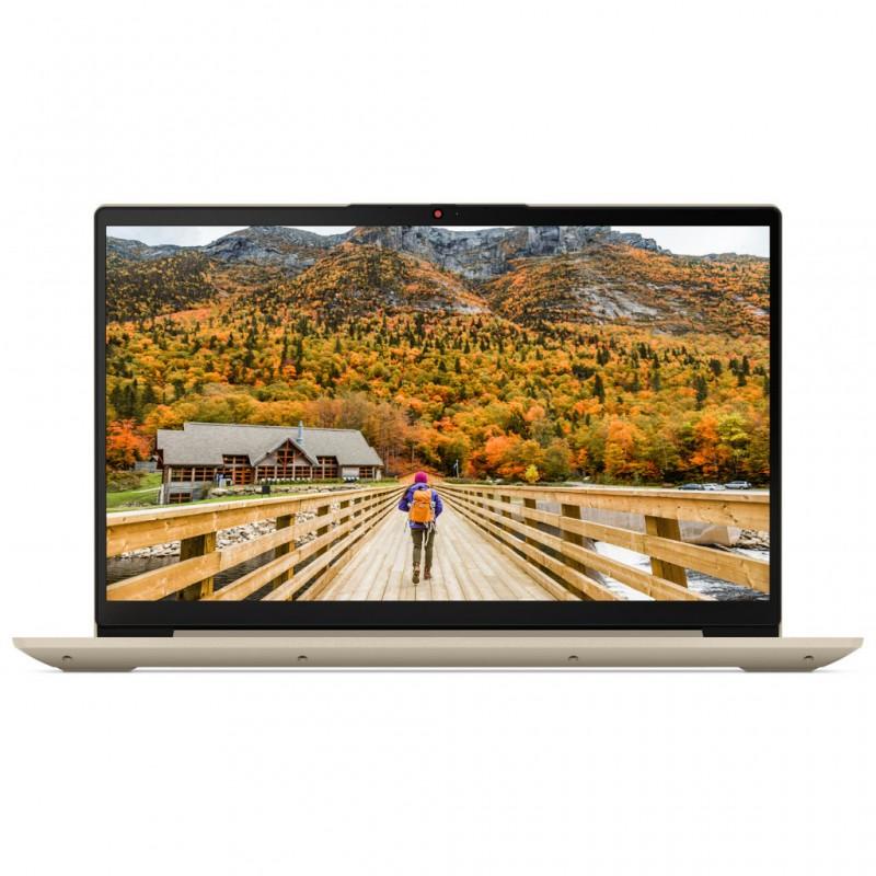 LENOVO IDEAPAD 3 RESMI 14ALC6-48ID [AMD RYZEN 3 5300U / 8 GB DDR4 / SSD 512 GB / 14&quot; FHD IPS / SAND / WINDOWS 10 + OHS ORIGINAL FREE / BONUS TAS LAPTOP LENOVO ORI] - TEKNO KITA