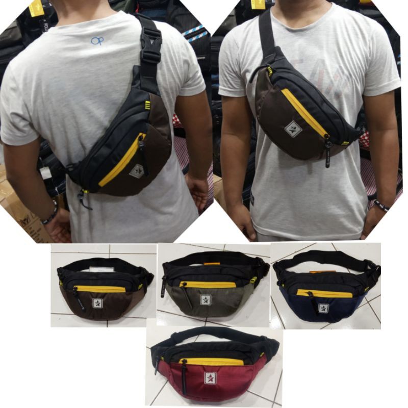 tas sling bag tas pinggang tas waistbag