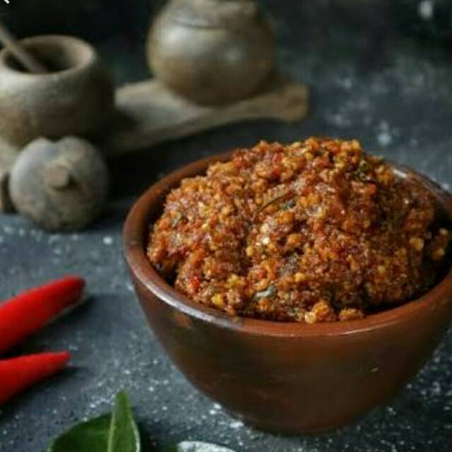 

sambal,sambel pecel / peanut sauce khas cepu "bu ningsih" 1kg