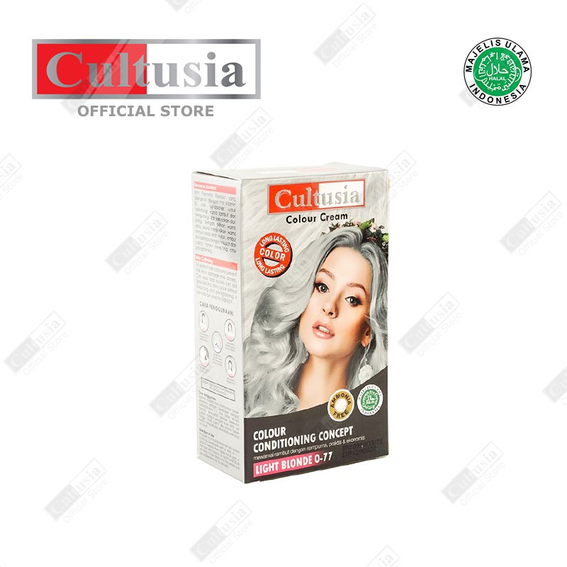 Cultusia Hair Color Light Blonde 0 77 30 ML