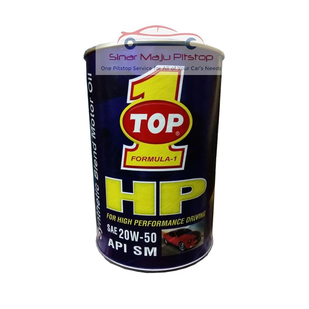 TOP 1 HP Oli Synthetic / Oli Motor / Pelumas SAE 20W-50 Original