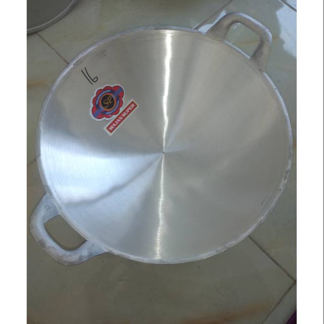 Wajan/ sangan tebal super SP ALUMINIUM no 16